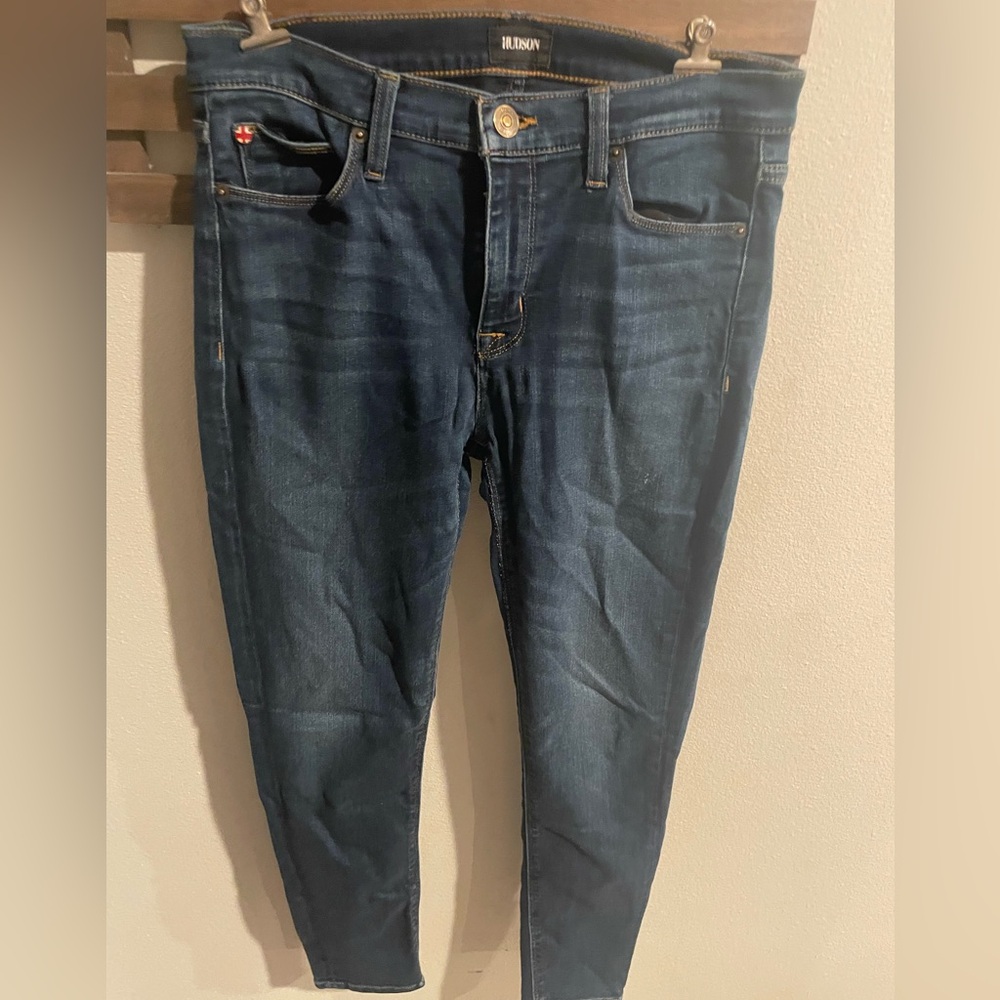 Hudson Nico Midrise Ankle Super Skinny Jeans‎ Size 29